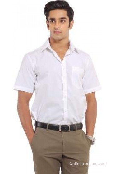 I-Voc Men's Solid Formal Shirt I-Voc Men's Solid Formal Shirt